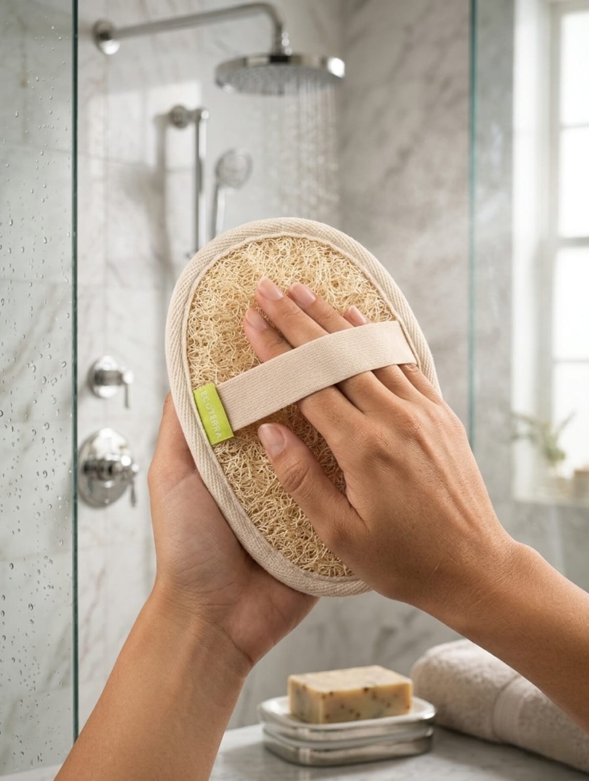 Esponja Natural Ovalada - Imagen 2